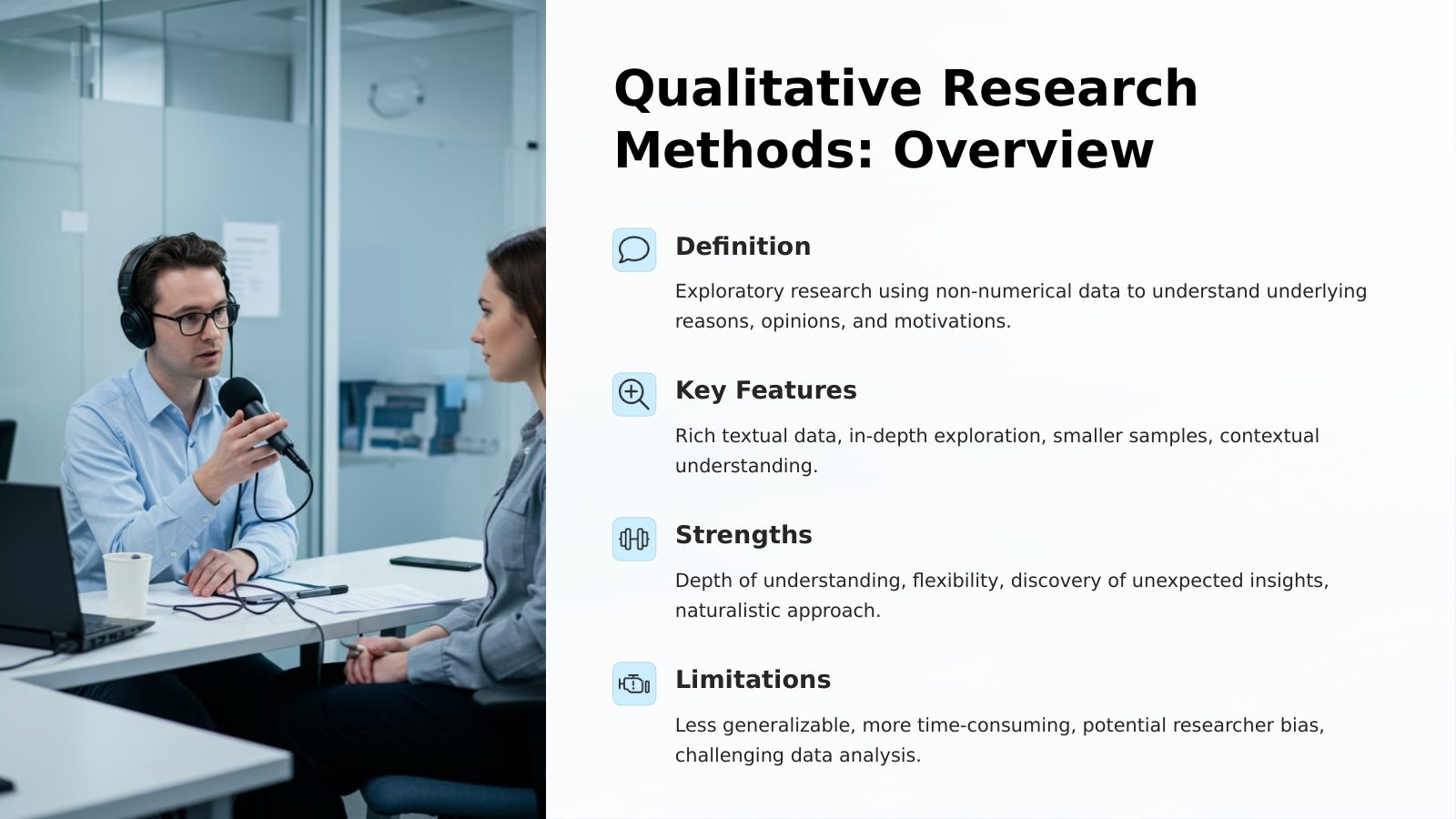 Qualitative Research Methods: Overview