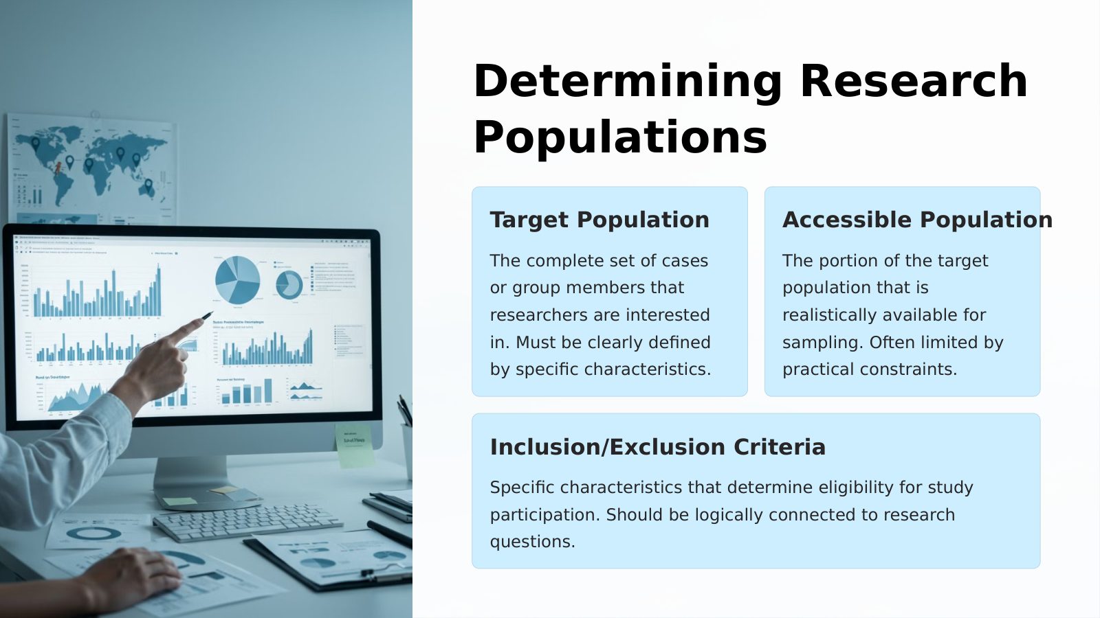 Determining Research Populations