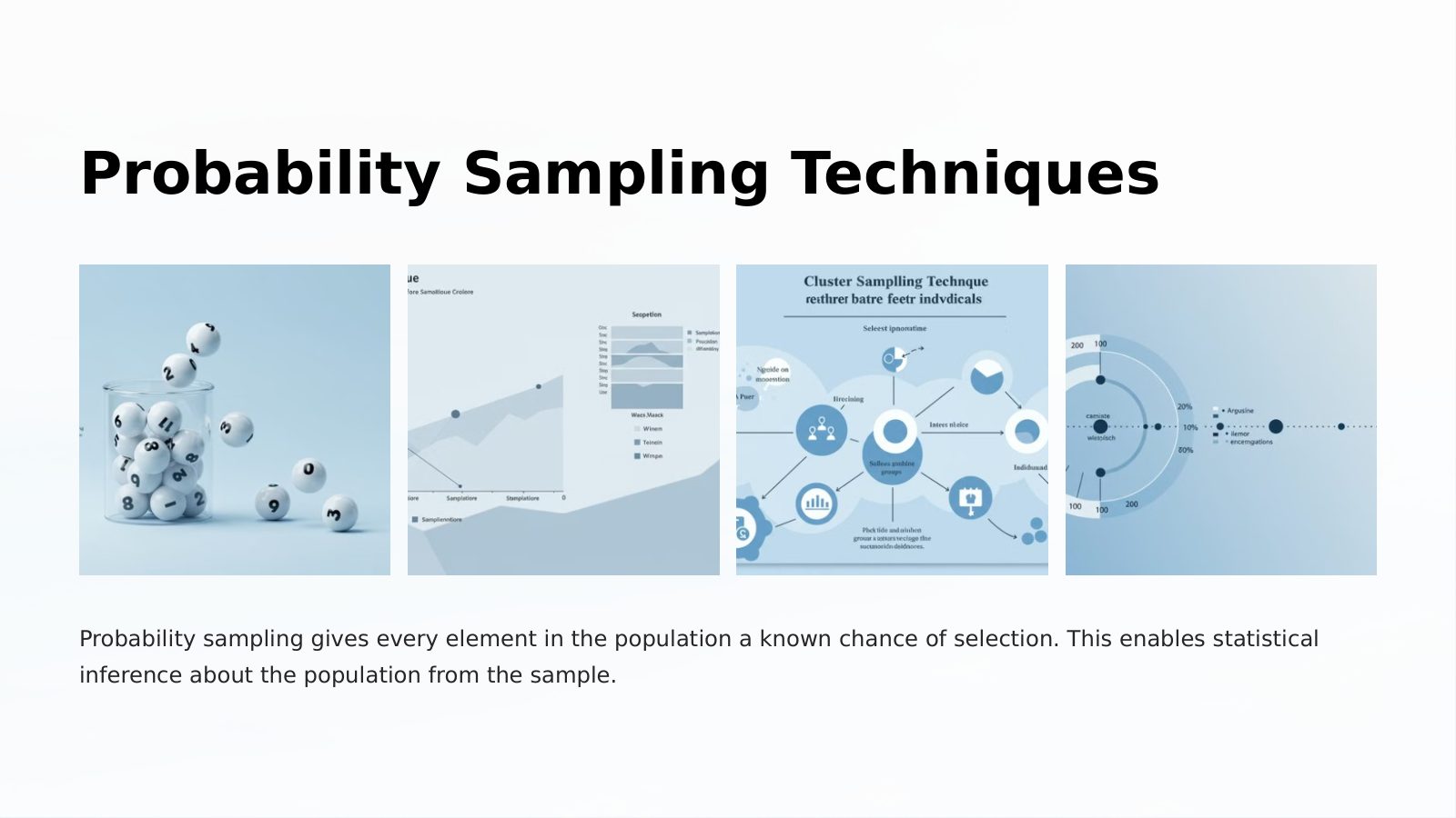 Probability Sampling Techniques