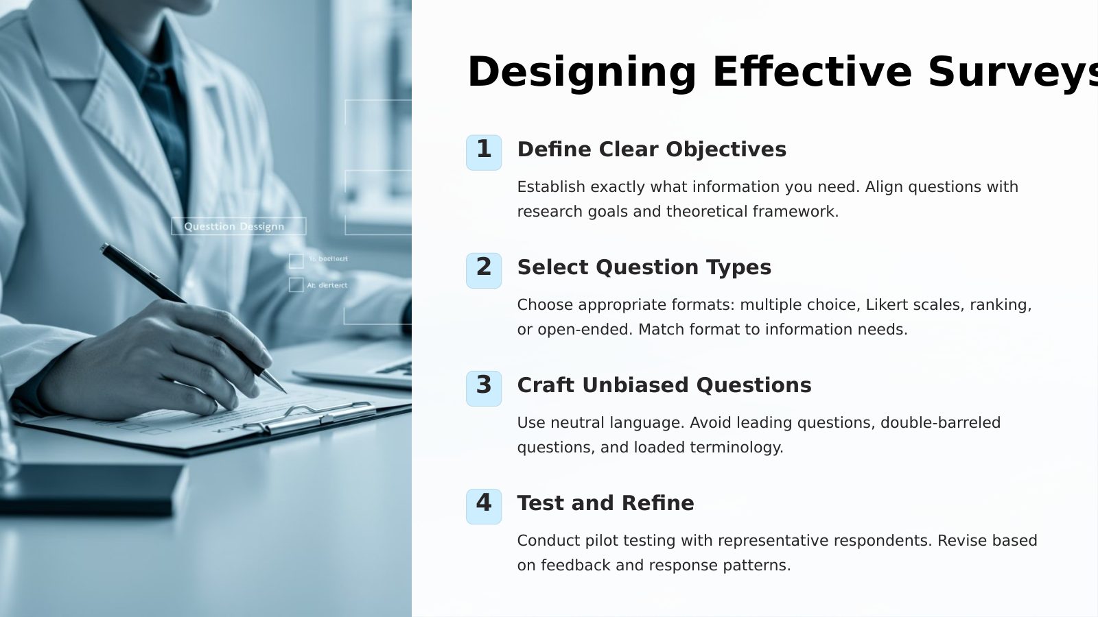 Designing Effective Surveys