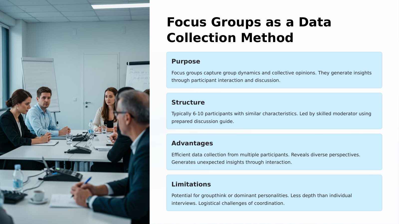 Focus Groups as a Data Collection Method
