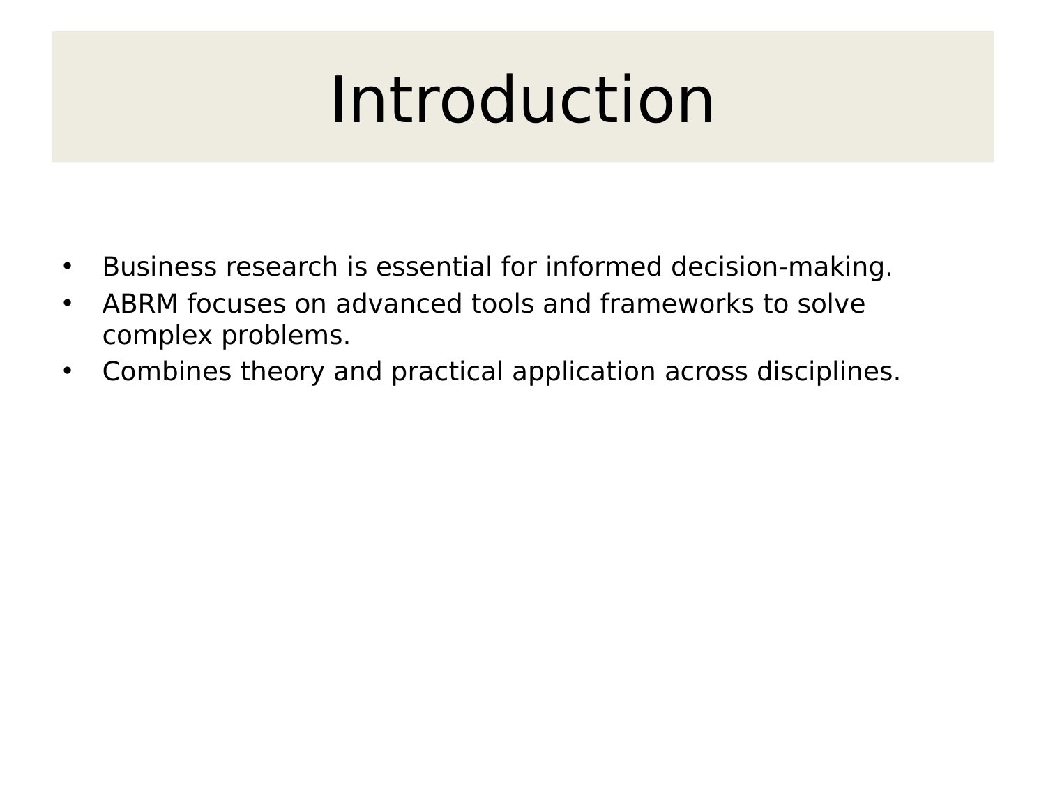 Introduction