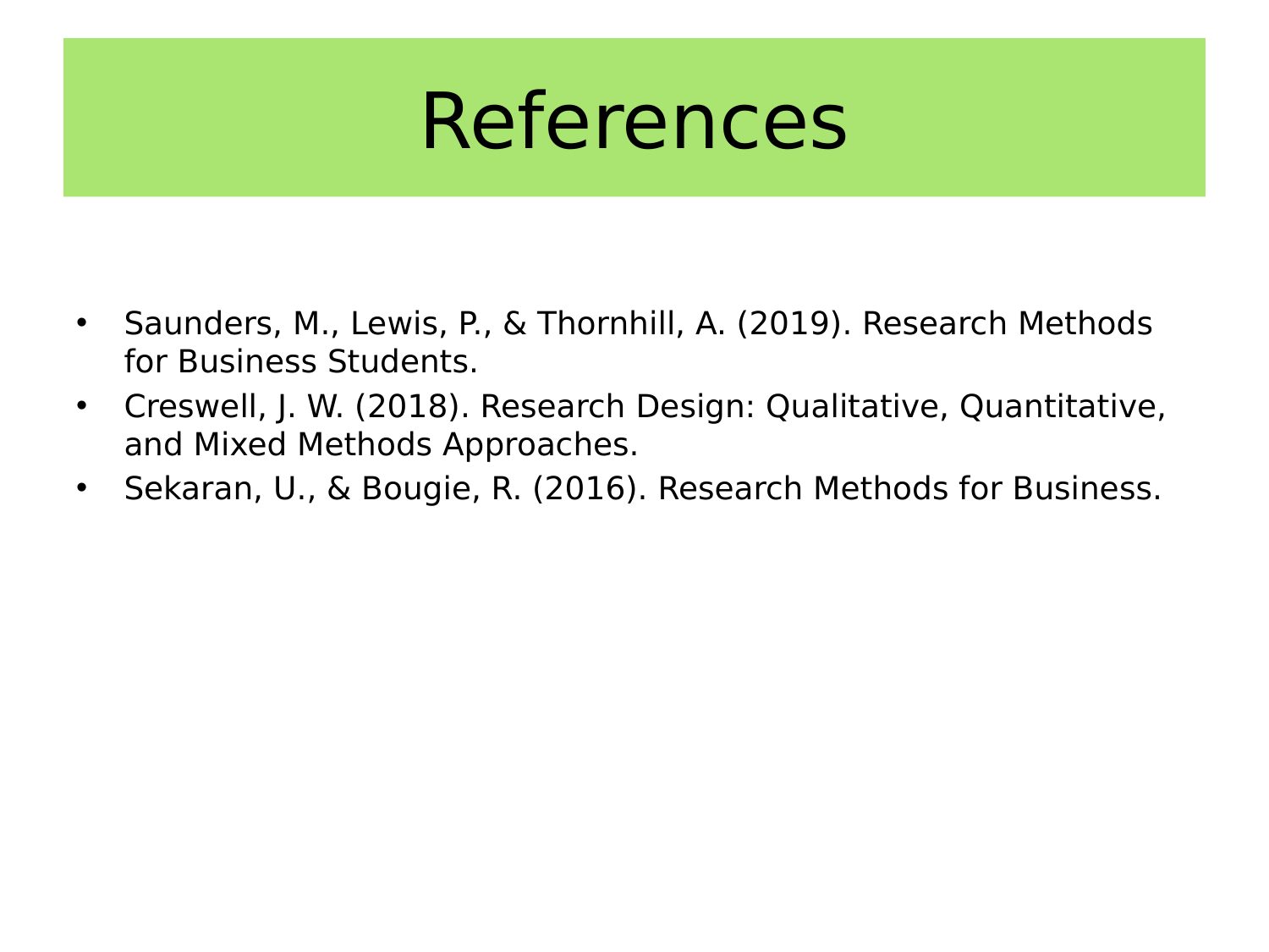 References
